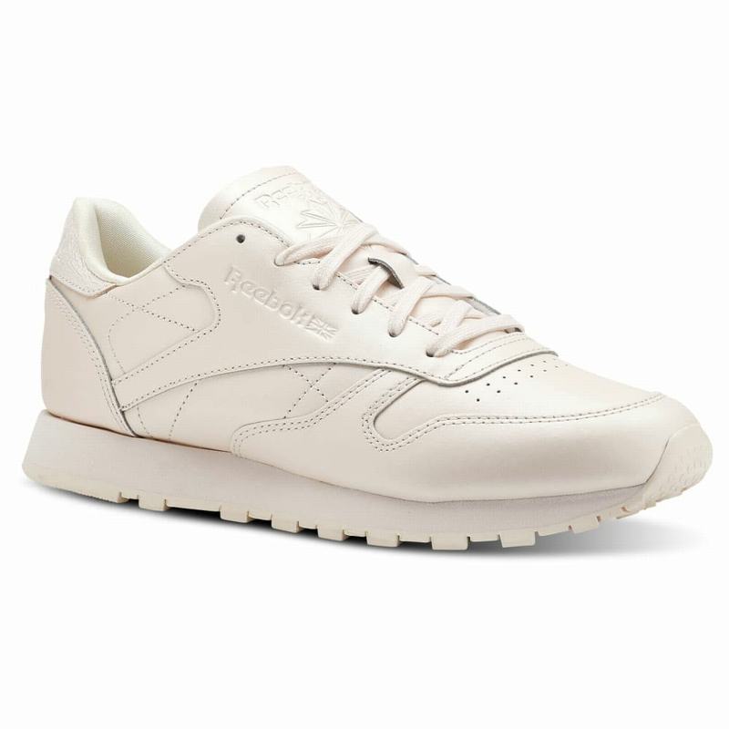 Tenisi Reebok Classic Leather Dama Roz Romania NT1349XW